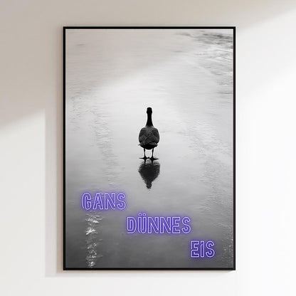 Gans Dünnes Eis