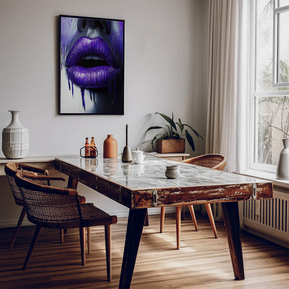 Liquid Purple Lips