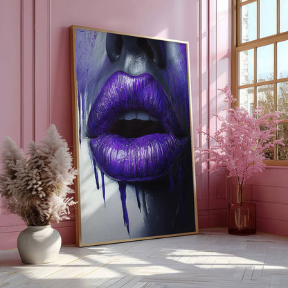 Liquid Purple Lips