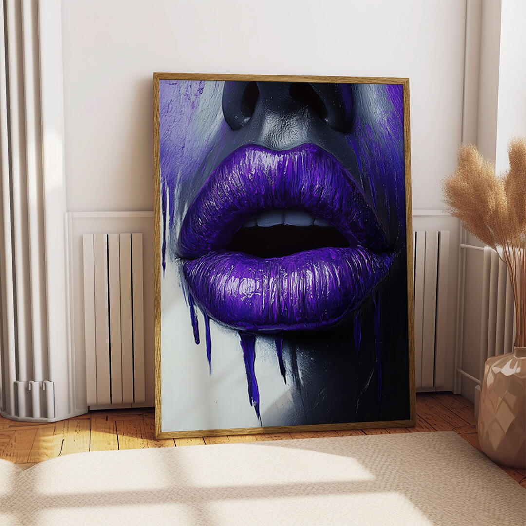 Liquid Purple Lips