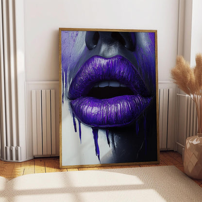 Liquid Purple Lips