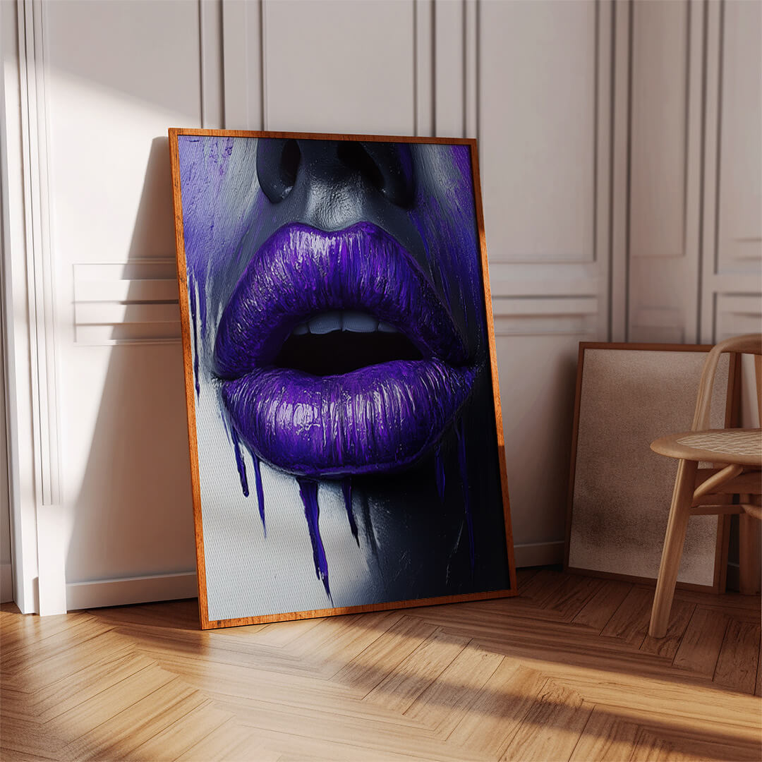 Liquid Purple Lips