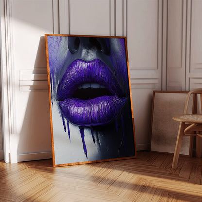 Liquid Purple Lips
