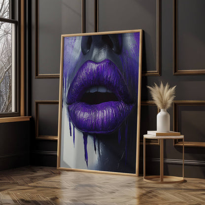 Liquid Purple Lips